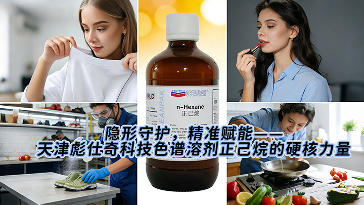 天津彪仕奇科技深耕新材料领域二十载，以专业匠心打造的色谱溶剂正己烷，便是这样一种“隐形却不可缺”的精准力量。