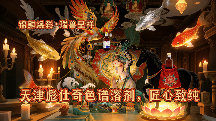 锦鳞焕彩·瑞兽呈祥｜天津彪仕奇色谱溶剂，匠心致纯