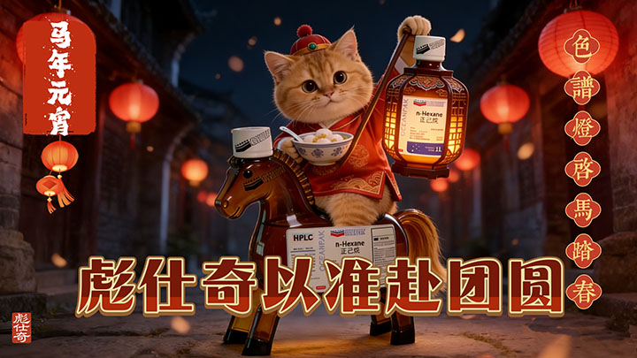 彪仕奇元宵奇谭｜橘猫踏灯马，一碗团圆春