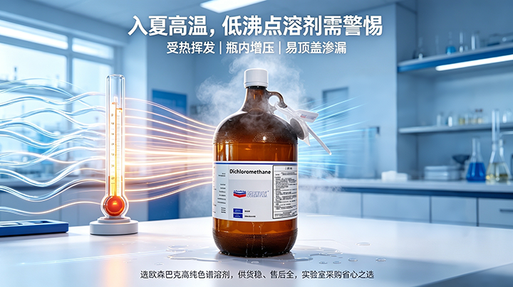 夏日高温预警｜欧森巴克低沸点色谱溶剂储运提醒