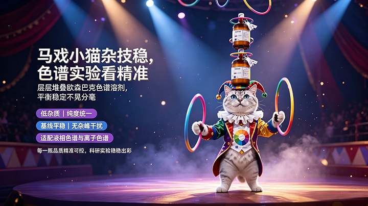 杂技见平衡，试剂见匠心——天津彪仕奇｜欧森巴克色谱溶剂。