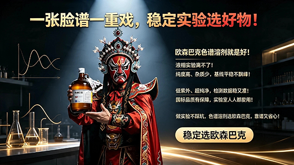 国粹遇上色谱耗材！变脸好戏，亮出实力派欧森巴克色谱溶剂