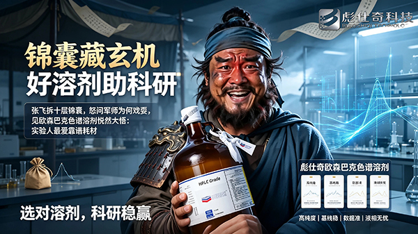 锦囊藏玄机，好溶剂助科研 天津彪仕奇欧森巴克色谱溶剂