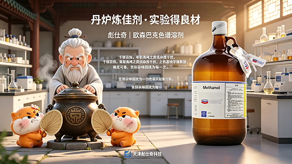 炼丹觅佳剂，实验得良材｜欧森巴克色谱溶剂🧪 古时丹炉炼灵药，今朝工坊铸良剂。