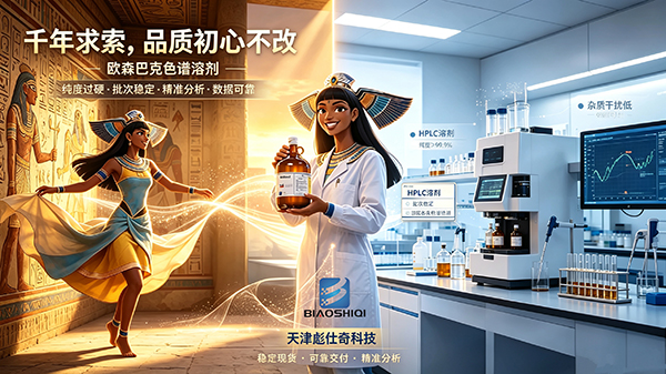 穿越千年，科研求索｜欧森巴克色谱溶剂，守护每一组精准实验数据